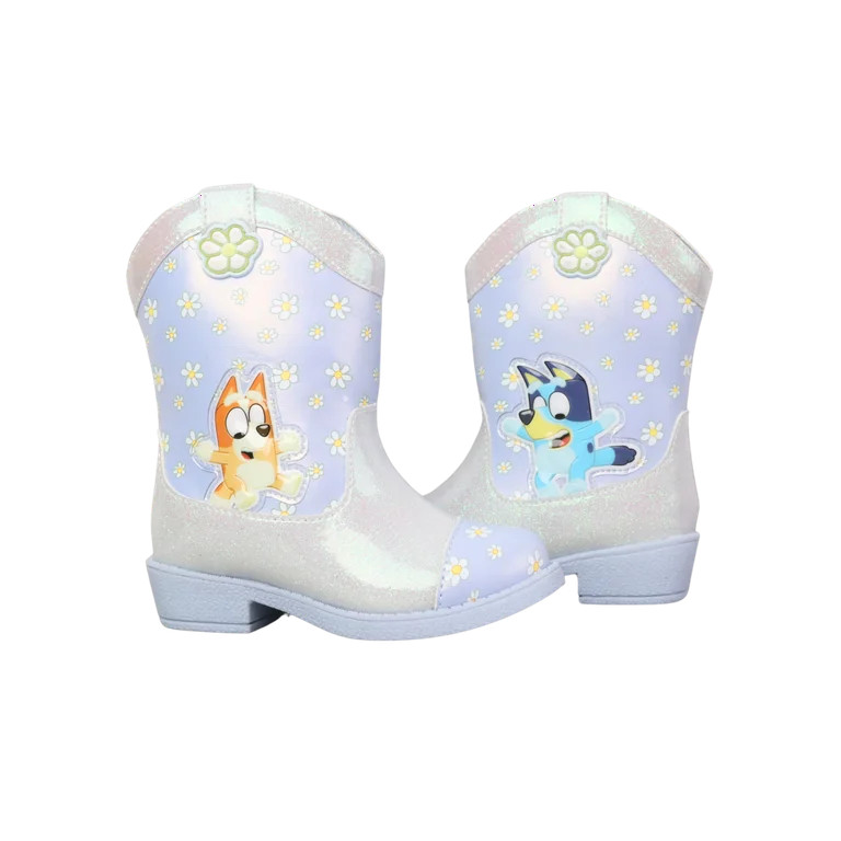 Bluey Toddler Cowgirl Western Boots, Sizes 5-10 - Walmart.com | Walmart (US)