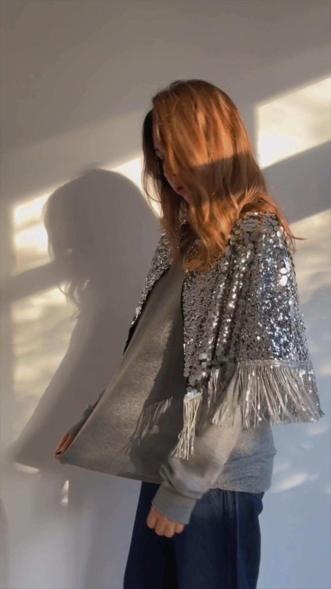 Sequin cape of dreams. Makes any look instantly party ready!

#LTKuk #LTKstyletip #LTKpartywear