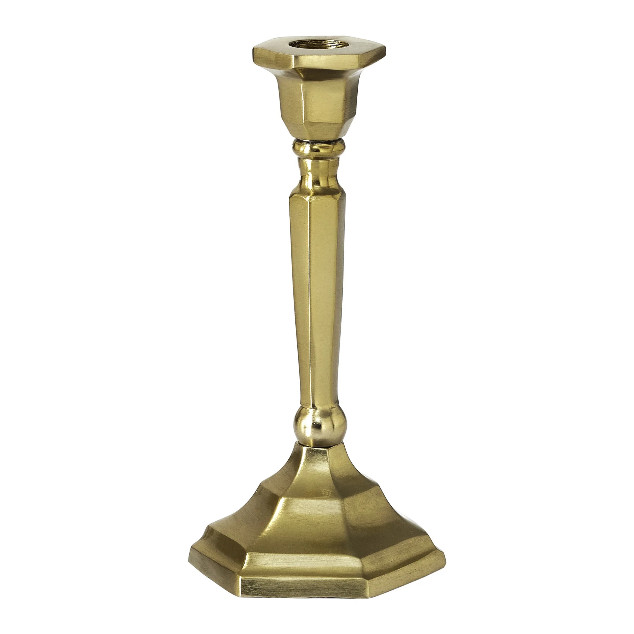 My Texas House Gold Taper Candle Holder, 8" | Walmart (US)