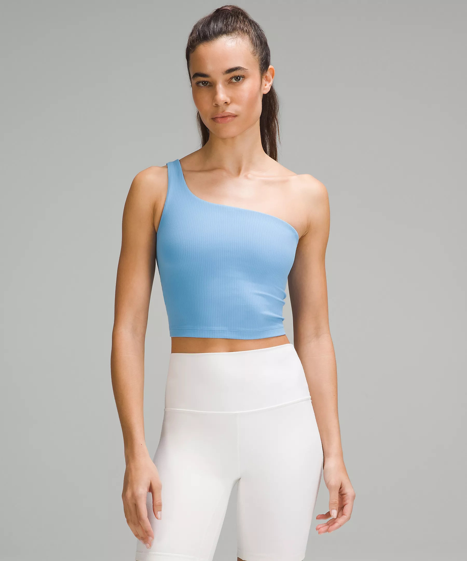 Ribbed Nulu Asymmetrical Yoga Tank Top | Women's Sleeveless & Tank Tops | lululemon | Lululemon (US)