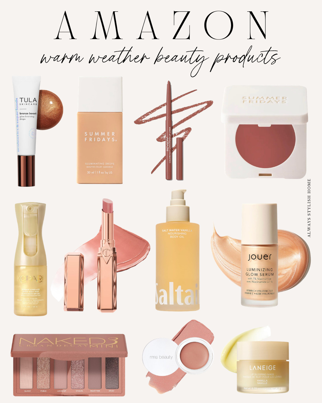 amazon warm weather beauty products, amazon beauty, amazon prime day, amazon beauty favorites, amazon beauty top picks #amazonbeauty #primeday #amazonprimeday 

 #LTKSeasonal #LTKSaleAlert #LTKBeauty