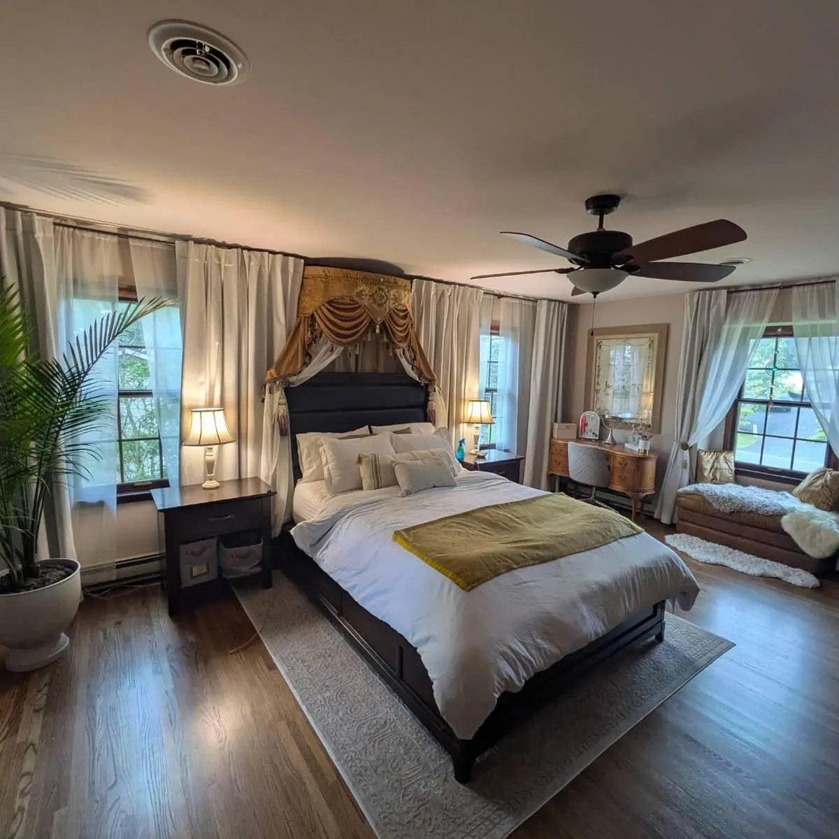 DIY canopy frame kit for curtains & valances. | Etsy (US)