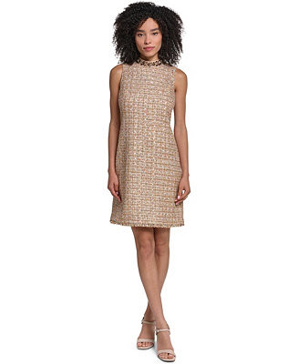 Women's Metallic Tweed Sheath Dress | Macy's