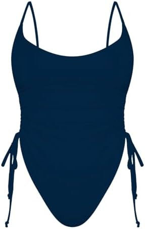 Women's Sexy One Piece Bathing Suit Tummy Control Swimsuit | Amazon (US)