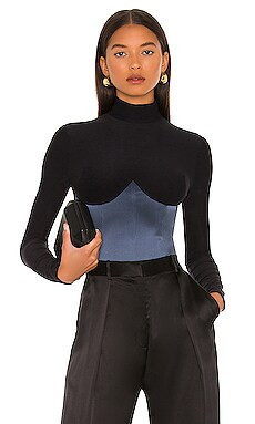 Mock Neck Long Sleeve Bodysuit
                    
                    fleur du mal | Revolve Clothing (Global)