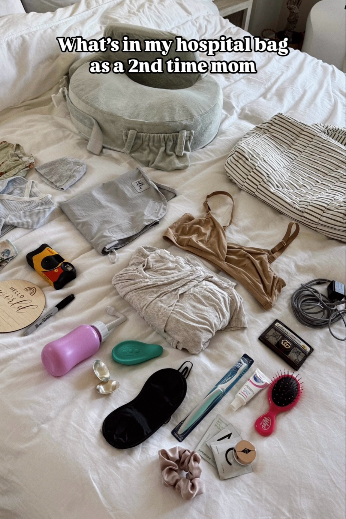 Everything I’m bringing to the hospital as a second time mom  

#LTKBaby #LTKBump