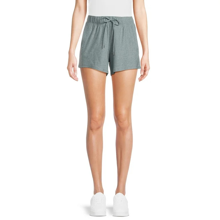 Athletic Works Women's and Women’s Plus Size ButterCore Soft Performance Gym Shorts, 5.5” Ins... | Walmart (US)