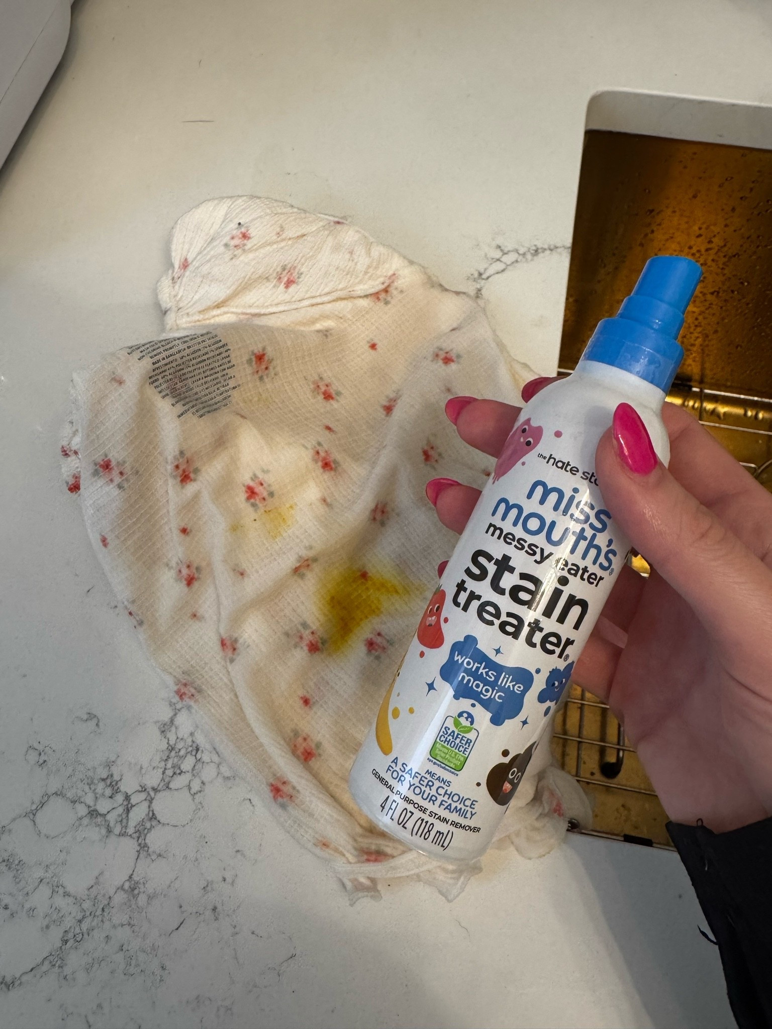 The only stain remover that gets rid of blowout stains!

#LTKmomlife #LTKBaby