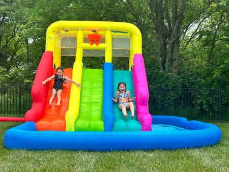 The best investment for summer! The kids absolutely loved the waterslides and all the little added details!!! #waterslide 

#LTKFamily #LTKHome #LTKSeasonal
