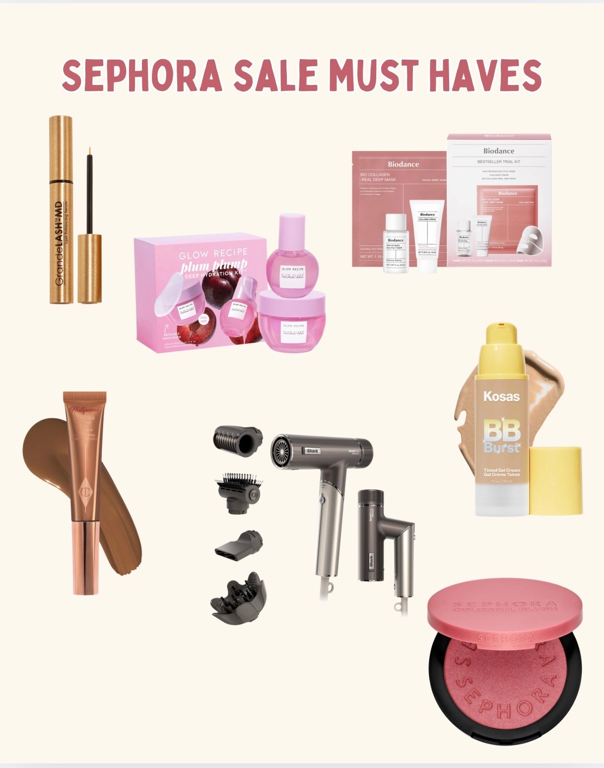 Sephora must haves during the sale!