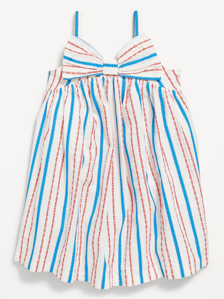 Sleeveless Bow-Tie Dress for Toddler Girls | Old Navy (US)