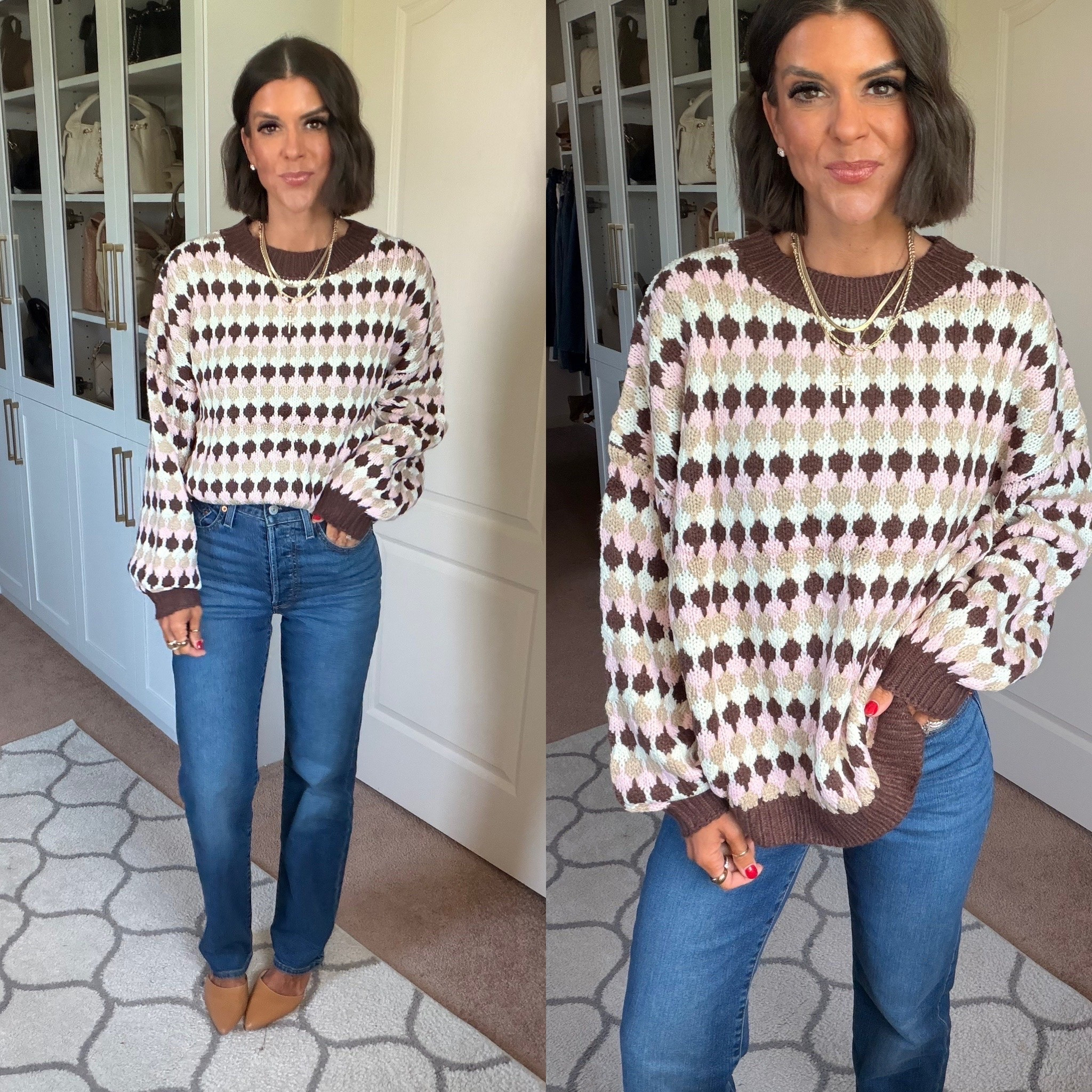 Size small in sweater jeans tts

#LTKdayinmylife #LTKgrwm #LTKootd