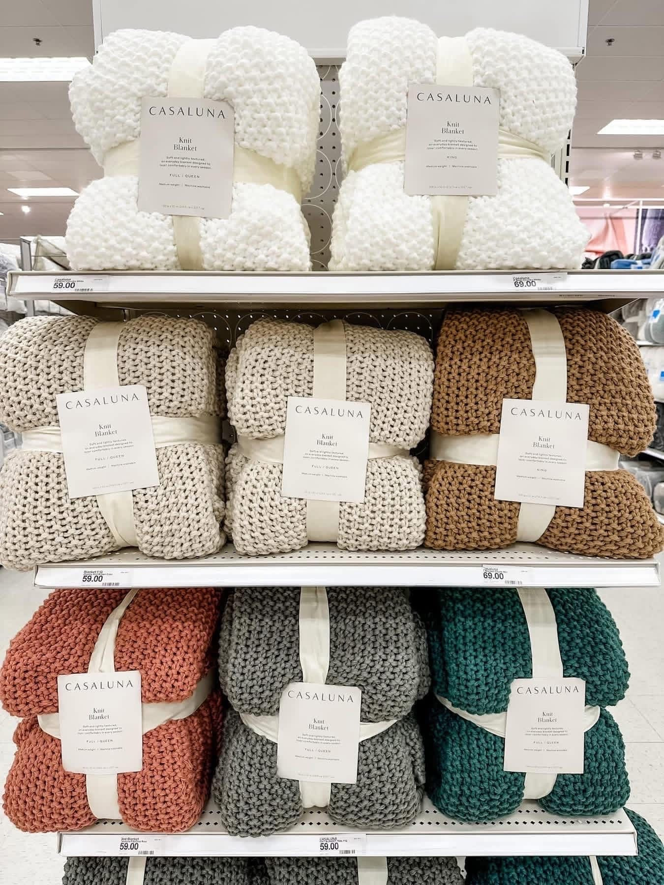 The VIRAL casaluna Target blankets are ON BIG TIME S@LE!!! 🙌🏻 Log in to your Target circle and price drops when you add to cart!

#LTKSaleAlert #LTKHome #LTKU