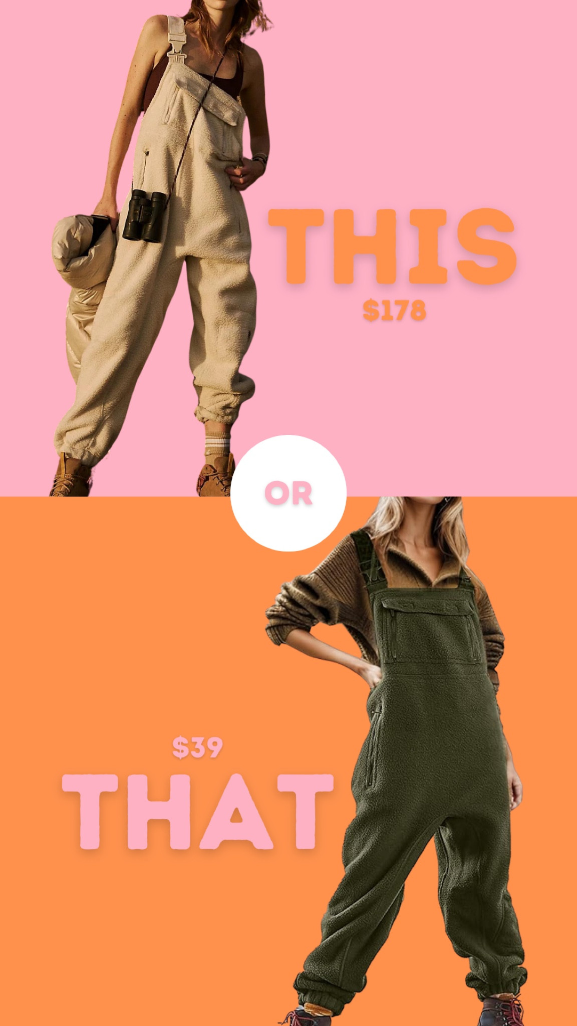 This or That Free People fleece onesie … 

#LTKSeasonal #LTKFindsUnder50 #LTKStyleTip