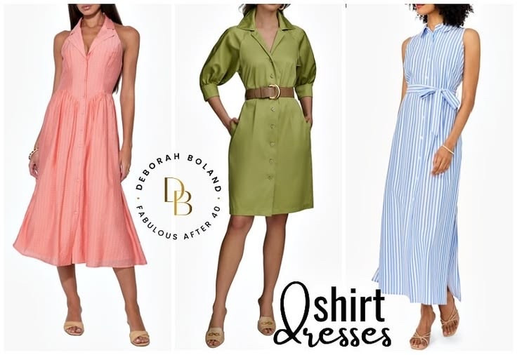 If I had to choose one dress style that never lets me down, it would be a shirt dress. It’s one of those timeless pieces that always manages to look polished, comfortable, and effortlessly chic.

What I love most is how versatile it is. You can wear it with sandals for a casual day out, add wedges for lunch with friends, or dress it up with heels and jewelry for dinner. It’s truly one of the hardest-working pieces in any wardrobe.

And for those of us who don’t always want clingy clothes in the summer heat, a shirt dress offers that perfect balance of structure and ease. It skims the body without feeling restrictive and creates a flattering silhouette that’s both classic and modern.

#LTKOver40 #LTKSeasonal #LTKootd