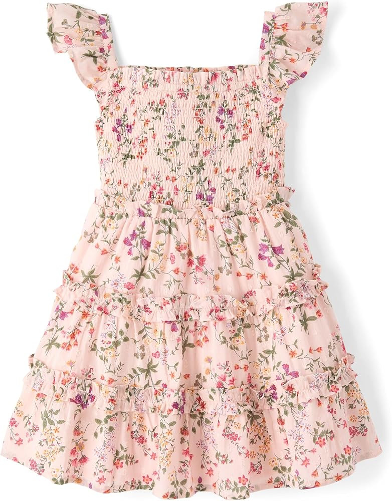 Gymboree Girls and Toddler Flutter Sleeve Dresses | Amazon (US)