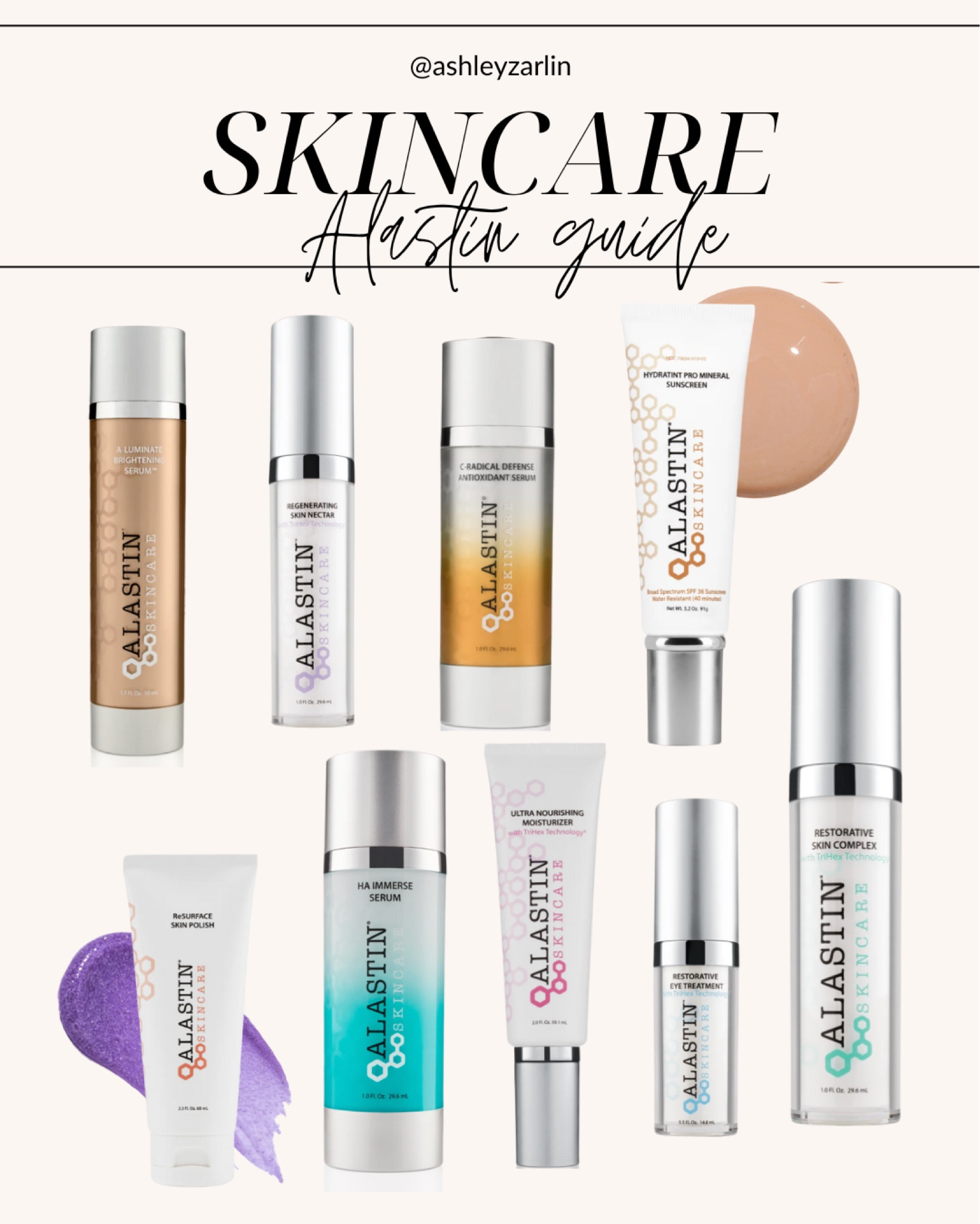 My Alastin skincare guide! These are the must haves from this line 🤍✨ #skincare #antiaging #alastinskincare

#LTKbeauty
