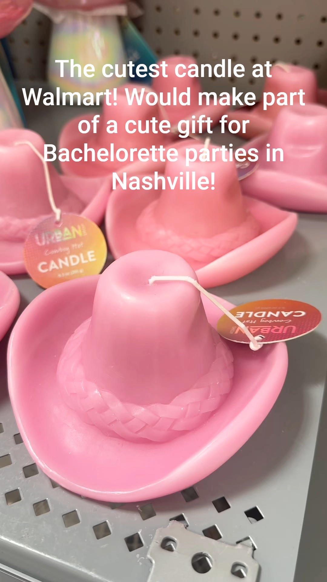 The cutest candle at Walart! Would make part of a cute gift for Bachelorette parties in Nashville!

Bachelorette party gift idea for Nashville 

#LTKGiftGuide #LTKParties #LTKFestival