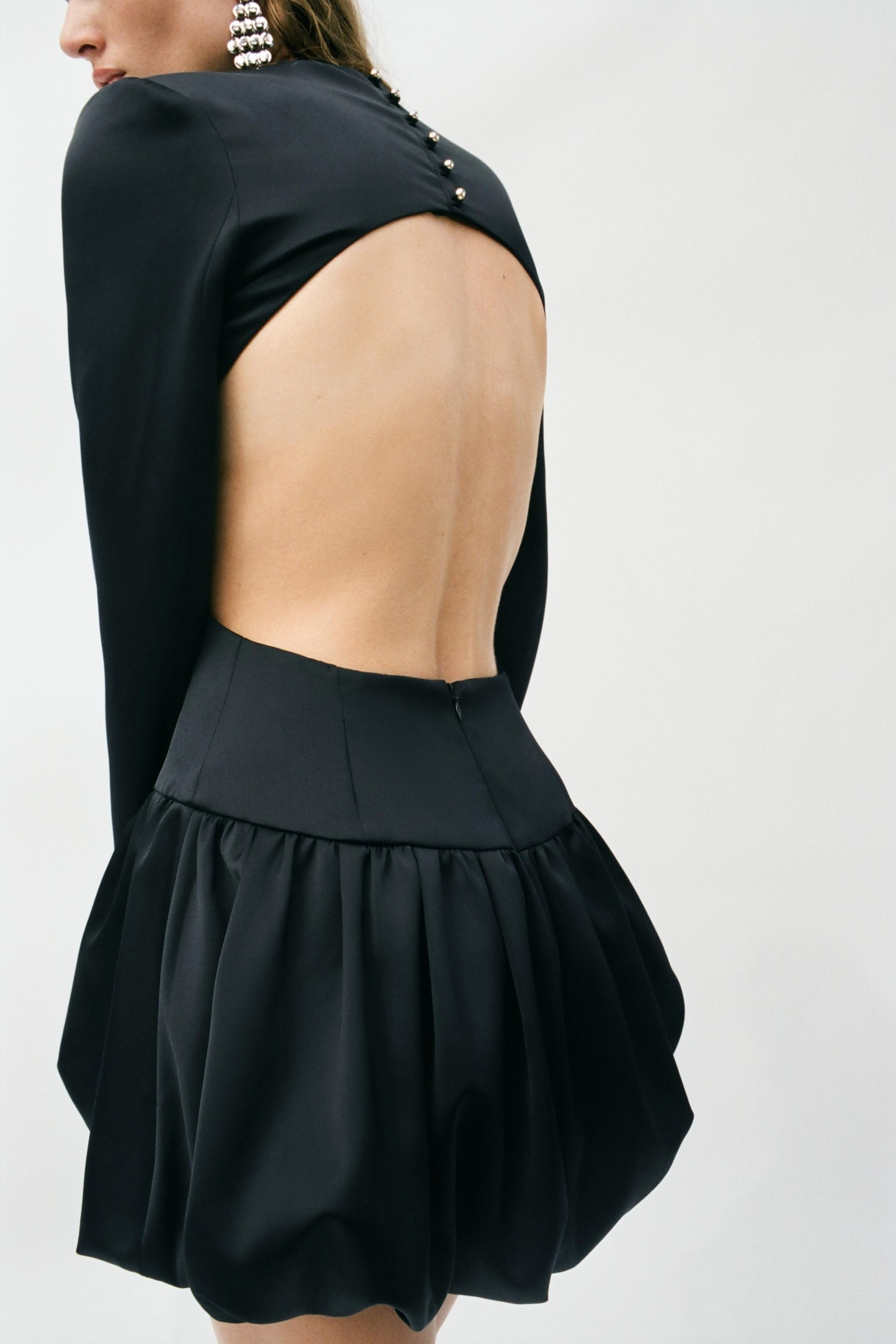 PUFFBALL MINI DRESS | Zara US