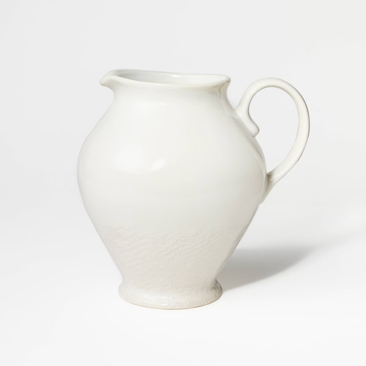 3555ml Stoneware Beverage Server Cream - Threshold™ designed with Studio McGee: Off-White Pitch... | Target