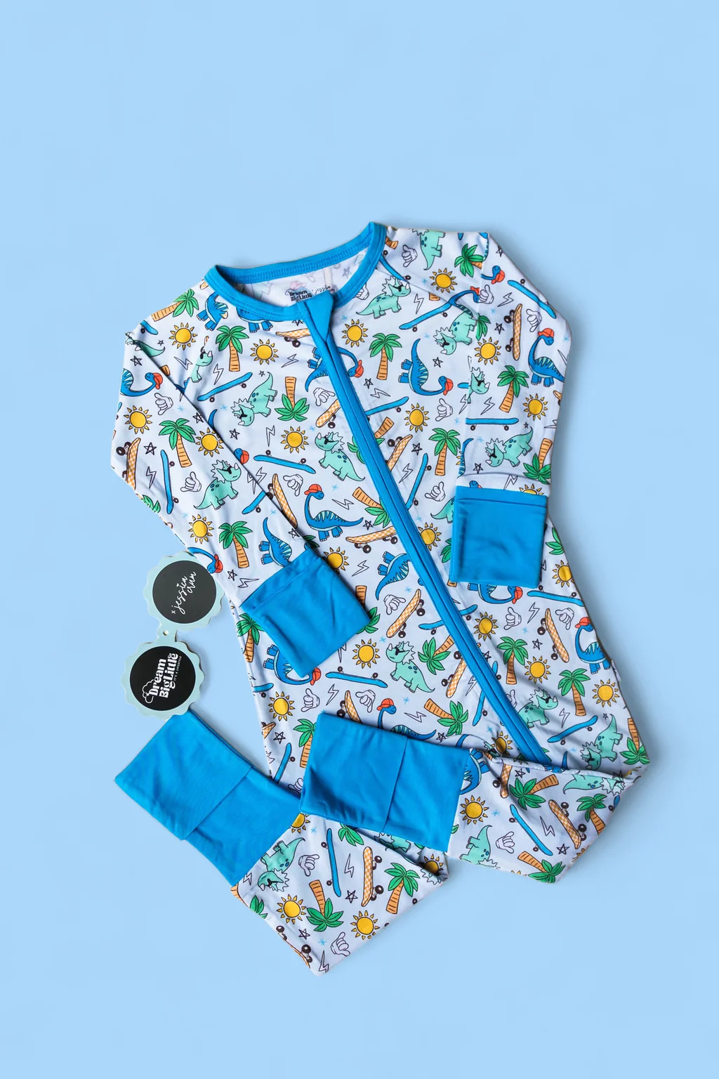 EXCLUSIVE SURF-O-SARUS DREAM ROMPER | DREAM BIG LITTLE CO