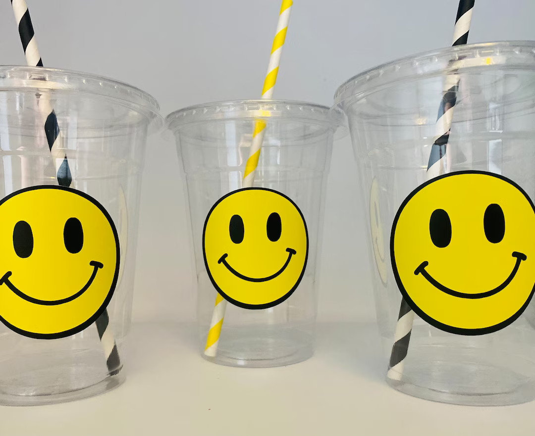 One Happy Dude Party, 1st Birthday, Smiley Face Party, Smiley face Birthday Party, Party Supplies... | Etsy (US)