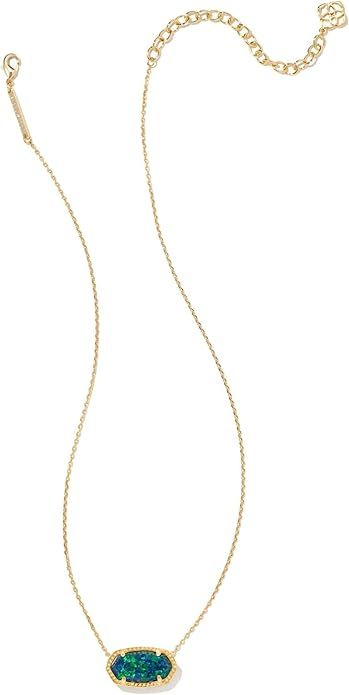 Kendra Scott Elisa Pendant Necklace for Women, Fashion Jewelry, 14k Gold-Plated | Amazon (US)