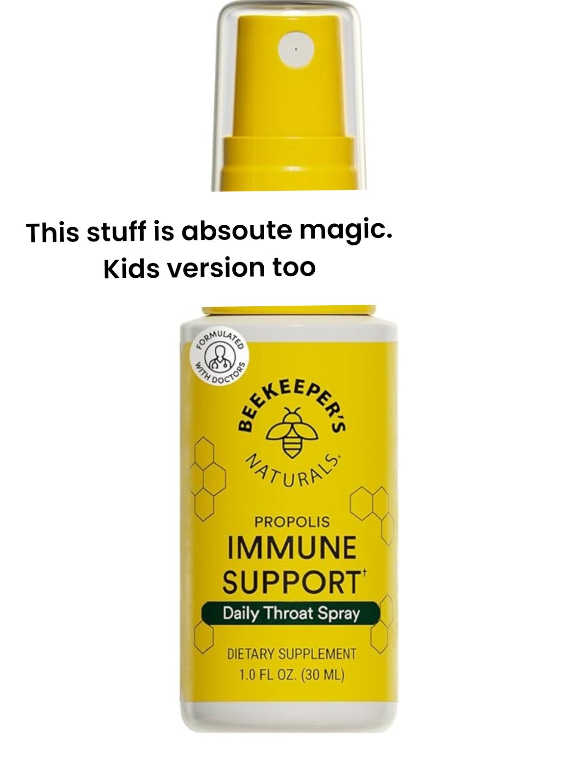 I feel like every single house should have this on hand. Spray as soon as  you feel a sore throat and continue to follow the instructions. It works wonders!! You will absolutely never be without this once you try it. Linked the kids version too. 

Also bring it while traveling!


Colds and flu, sore throat, natural healing, nontoxic home, Amazon home, kids, family, school, teachers, teacher outfit, winter outfit, travel outfit, travel 

#LTKKids #LTKdayinmylife #LTKmomlife