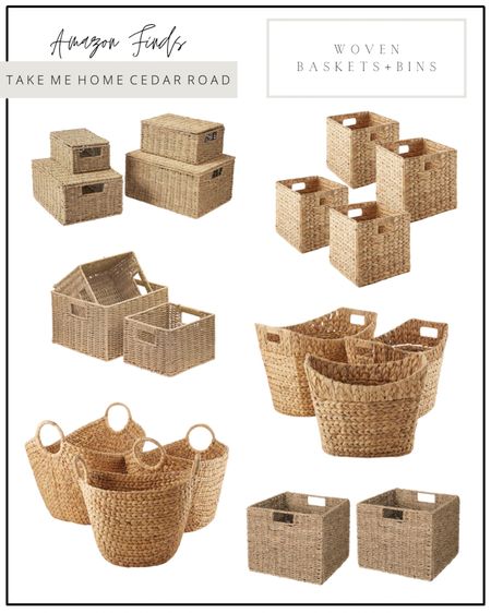AMAZON FINDS - storage baskets and bins

Perfect for nurseries, playrooms, kids rooms, kitchen organization, laundry room organization and more! 

Basket, wicker basket, woven storage bins, wicker storage bins, set of baskets, wicker basket, home decor, Amazon, Amazon home, Amazon finds, woven cube storage, wicker cube storage 

#LTKfindsunder50 #LTKhome