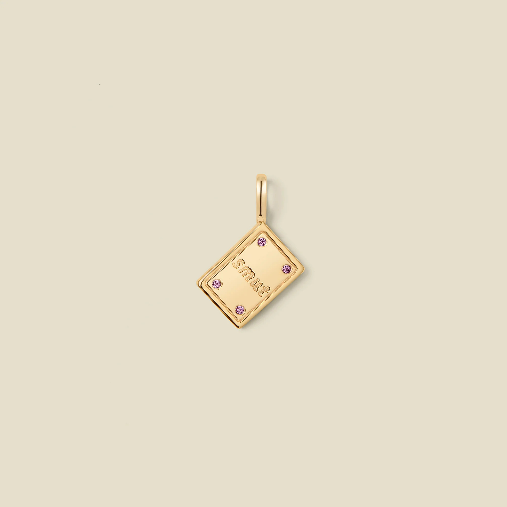 Naughty Book Charm | Made by Mary | Made By Mary