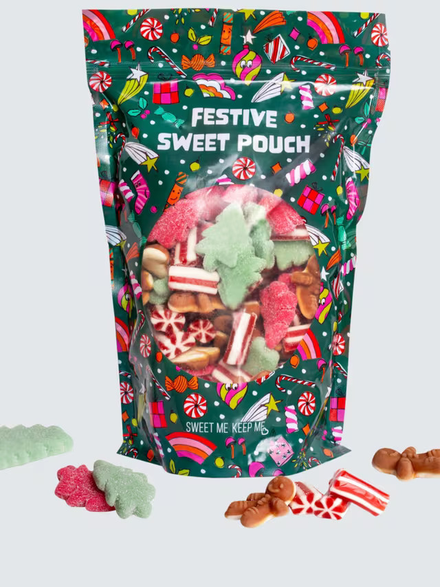 Sweet Me Keep MeFestive Sweet Pouch, 1kg | John Lewis (UK)