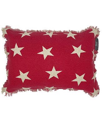 Mod Lifestyles Americana Allover Stars Pillow, 14 | Macys (US)