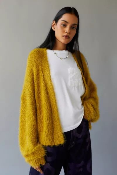 UO Riona Open-Front Cardigan | Urban Outfitters (US and RoW)