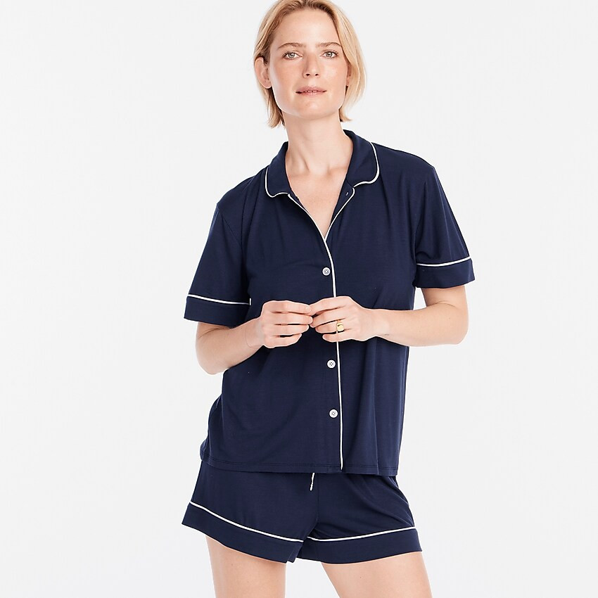 Eco dreamiest short-sleeve pajama set | J. Crew US