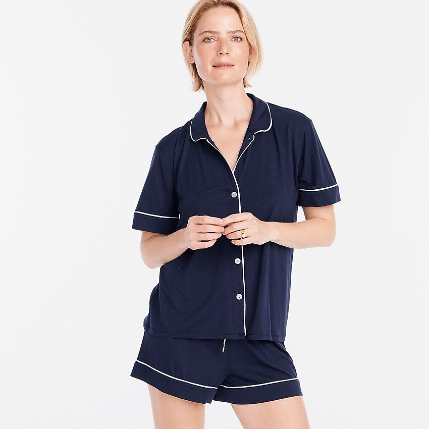 Eco dreamiest short-sleeve pajama set | J.Crew US