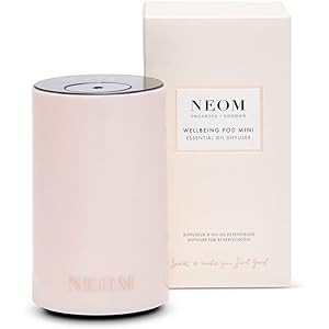 NEOM – Portable Wellbeing Pod Mini Essential Oil Diffuser Nude | Rechargeable USB & Waterless | Arom | Amazon (UK)