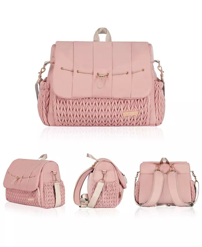 Hannah&Sophia Belle Convertible Diaper Backpack & Messenger Bag | Macys (US)