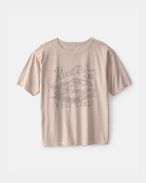 Tan - Boys Road Racer Car Graphic Tee - Tan, Selected | Carter's Inc