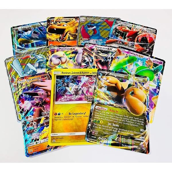 Pokemon TCG - 5 Card EX / GX / Mega EX Lot. | Amazon (US)