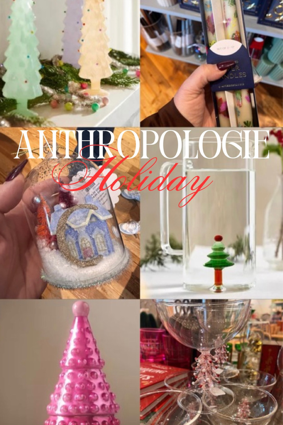 My trip to anthropologie was just what I expected, amazing holiday, decor, and beautiful, unique gifts. Don’t forget the special LTK sale with 30% off Anthropologie through the app.
