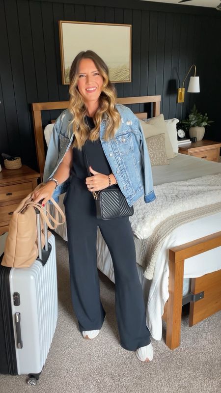 My go to travel outfit 

Use code REBECCAXSPANX for 10% off my jumpsuit. Wearing a small tall. 


#LTKfindsunder100 #LTKstyletip #LTKtravel