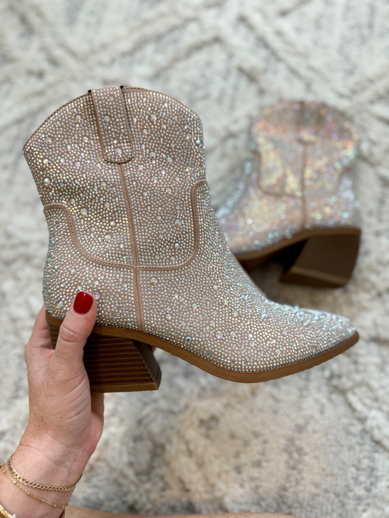 Walmart new arrival, sparkle booties 

#LTKShoeCrush #LTKFindsUnder50