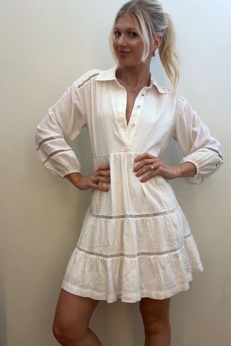 An easy white summer dress 

#LTKWedding #LTKStyleTip