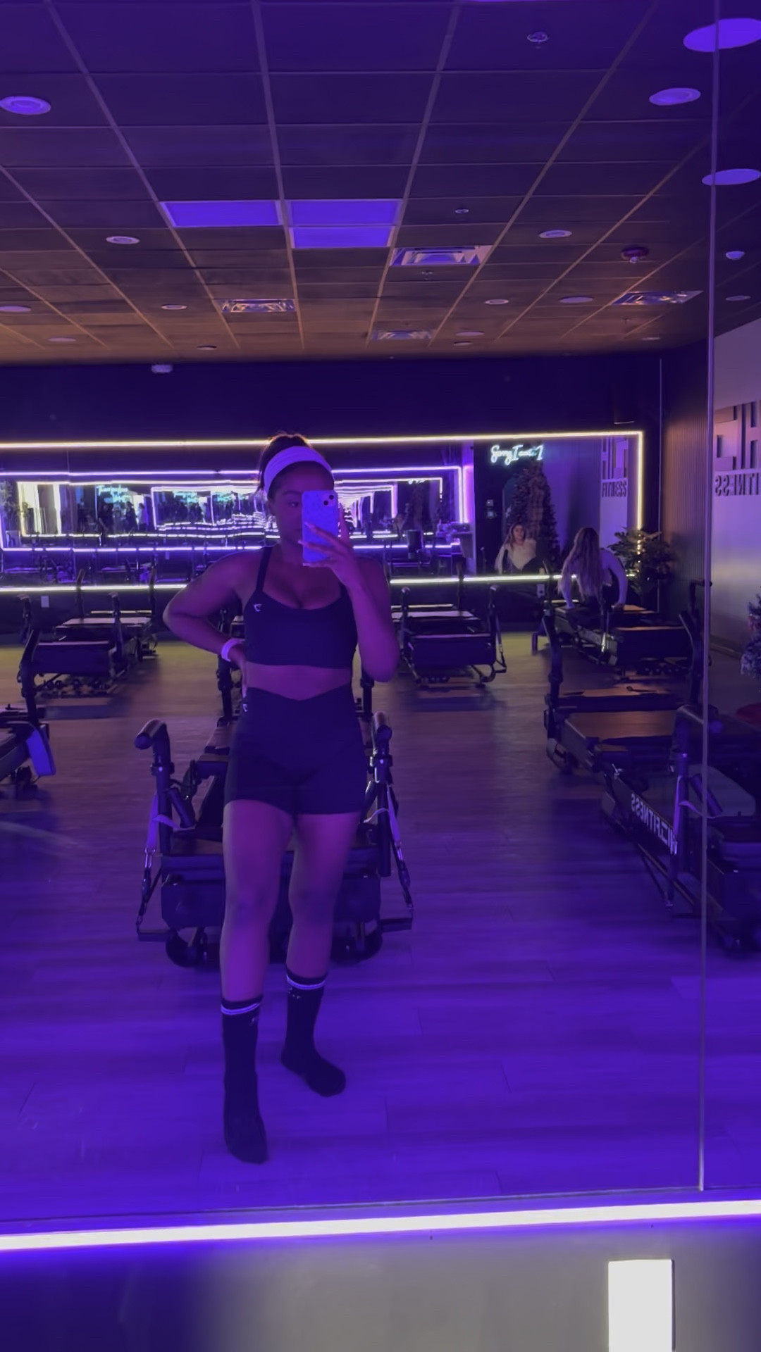 Black Pilates princess outfit 