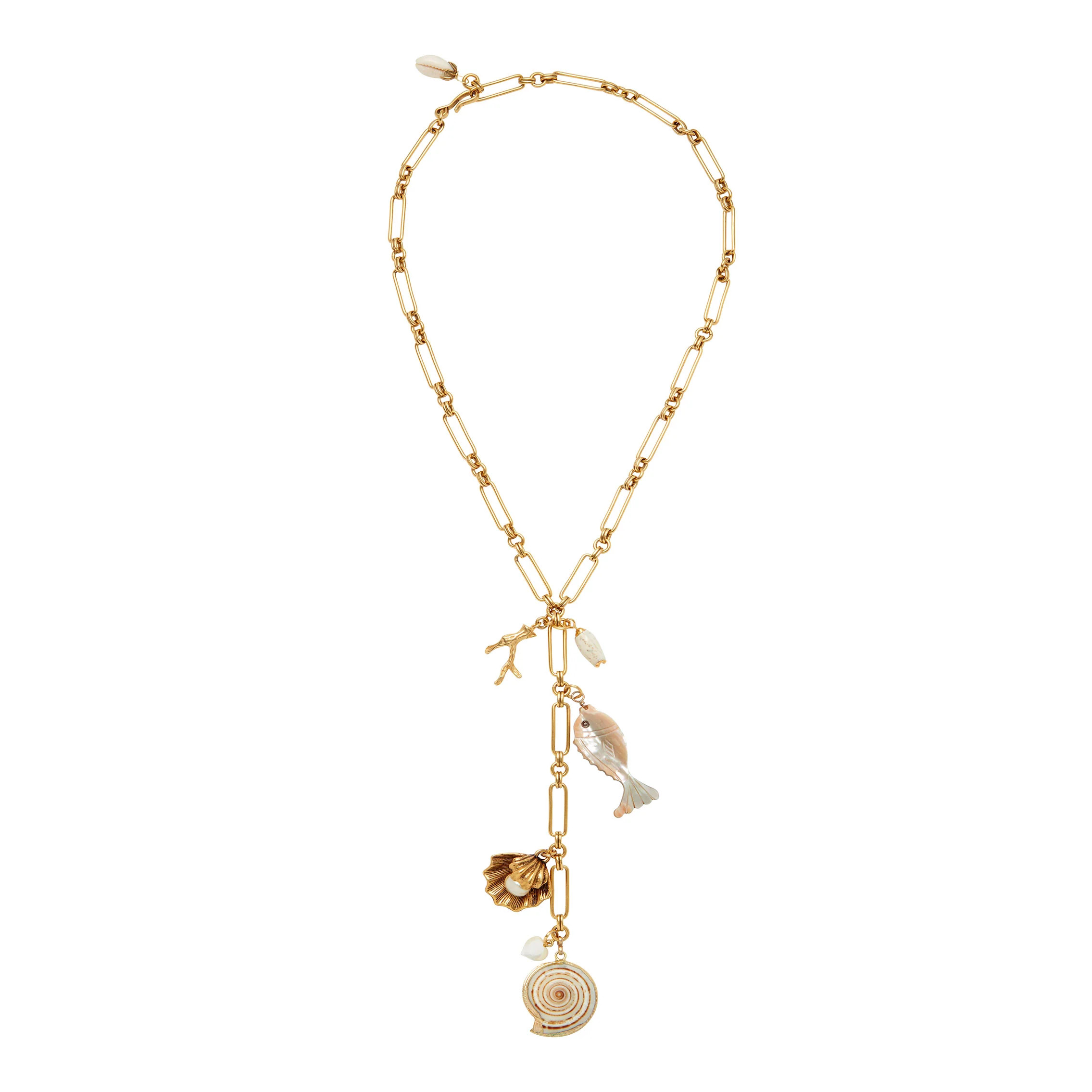 Shell Beach Y-Necklace | Brinker & Eliza