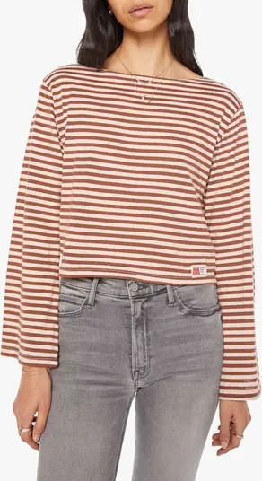 The Skipper Bell Stripe Long Sleeve Cotton T-Shirt | Nordstrom