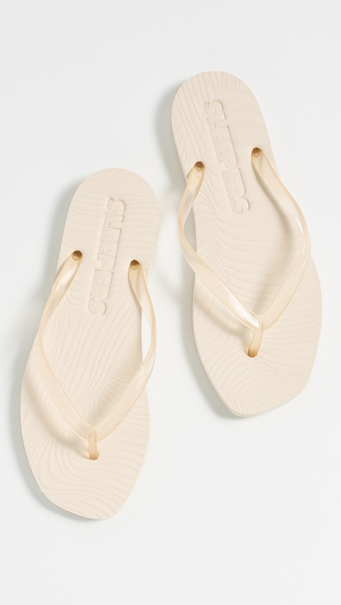 Tapered Transparent Flip Flops | Shopbop