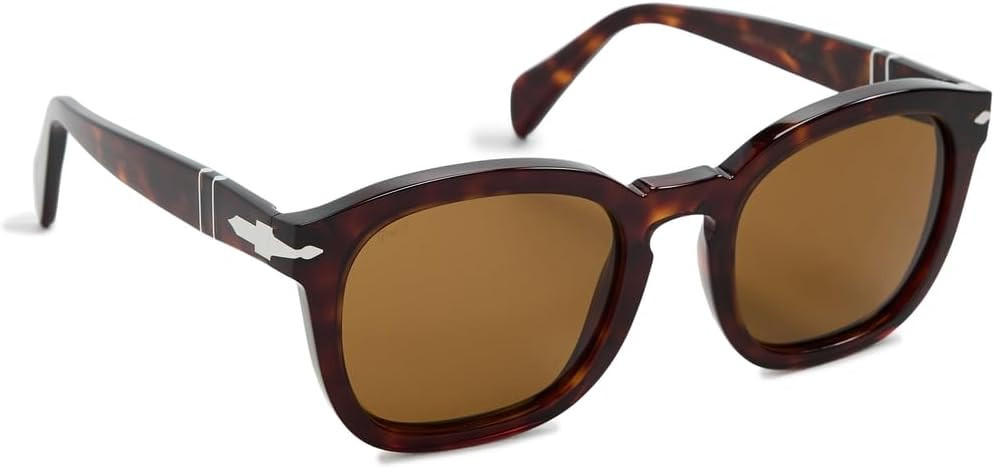 Persol Men's Havana Frame Sunglasses | Amazon (US)