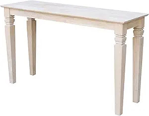 International Concepts Java Console or Sofa Table Unfinished | Amazon (US)