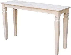 International Concepts Java Console or Sofa Table Unfinished | Amazon (US)